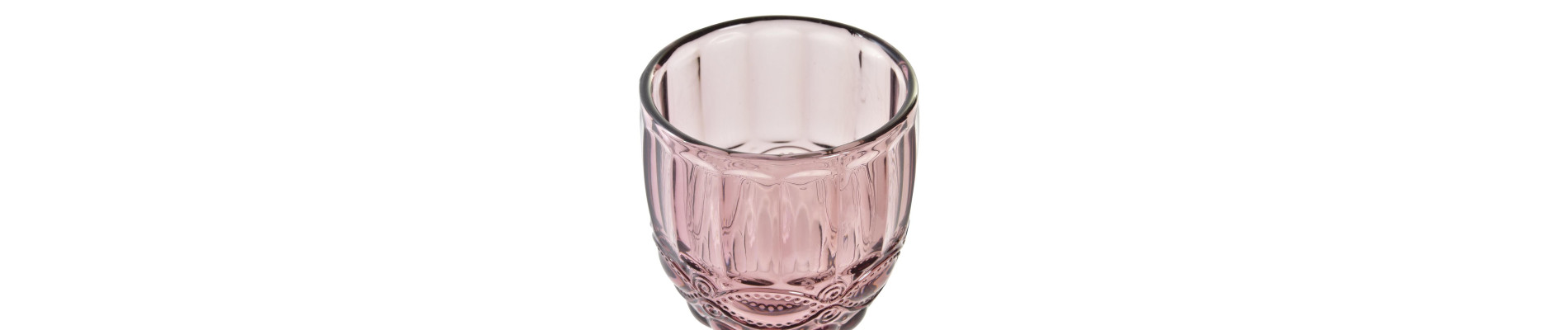 COPA CRISTAL 8X8X15,5 240ML, GRABADO ROSA