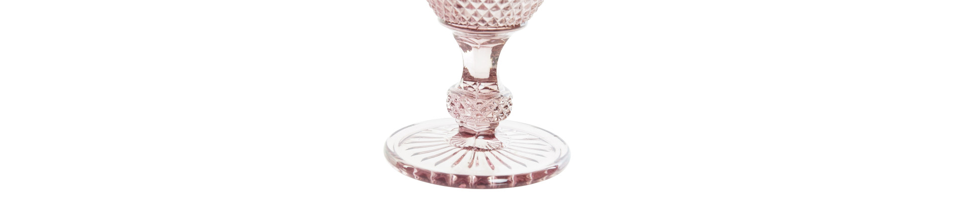 COPA CRISTAL 7,5X7,5X15,5 240ML, GRABADO ROSA
