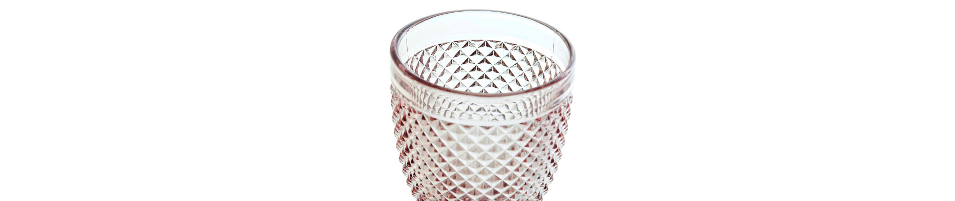 COPA CRISTAL 7,5X7,5X15,5 240ML, GRABADO ROSA