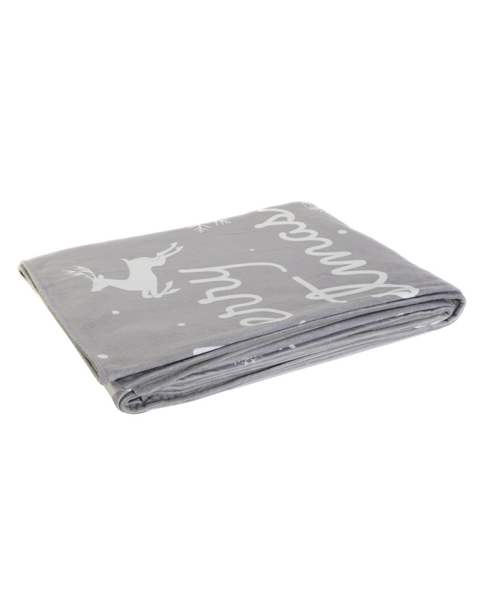 MANTA POLIESTER ALGODON 130X170X1 280 GSM, GRIS