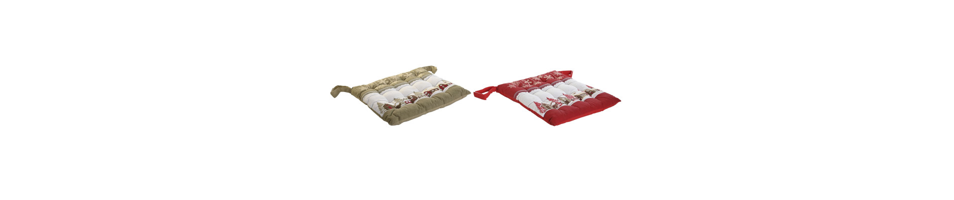COJIN SILLA ALGODON 40X40X4 630 GR 2 SURT.
