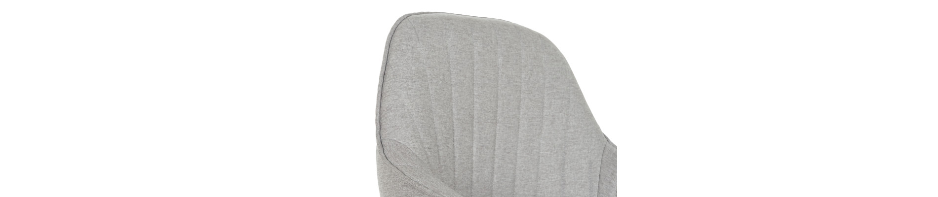 SILLA POLIESTER METAL 55X55,5X88 GRIS