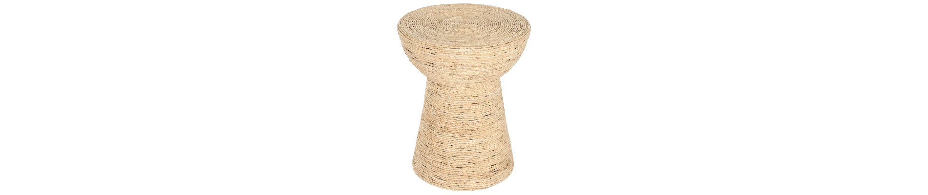 MESITA AUXILIAR FIBRA MAIZ 42X42X51 NATURAL