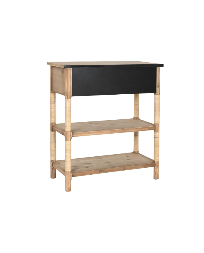 CONSOLA ABETO CUERDA 80X35,5X90 NATURAL