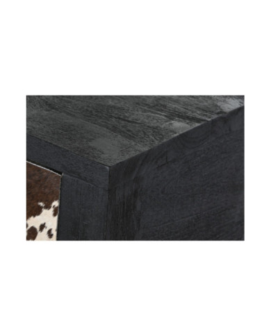 CONSOLA MANGO PIEL 135X40X94 VACA