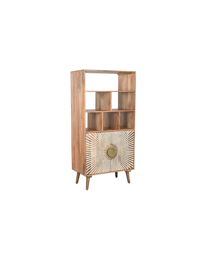 ESTANTERIA MADERA 80X45X160 2 PUERTAS TALLADO