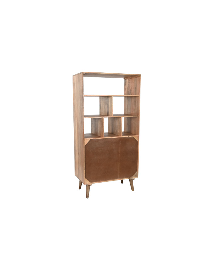 ESTANTERIA MADERA 80X45X160 2 PUERTAS TALLADO