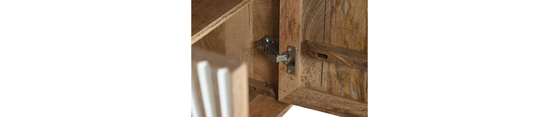 ESTANTERIA MADERA 80X45X160 2 PUERTAS TALLADO