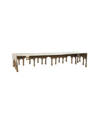 ESTANTE ALUMINIO 89X25X18 ANTIQUE GOLD DORADO