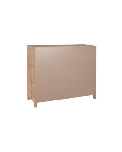 CAJONERA ABETO METAL 110X40X92,5 16CAJ, NATURAL