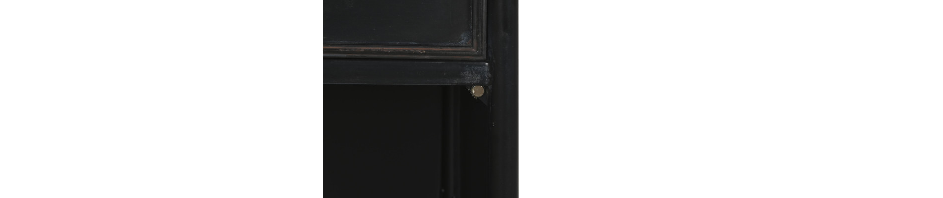 ESCRITORIO METAL CRISTAL 120X50X80 NEGRO