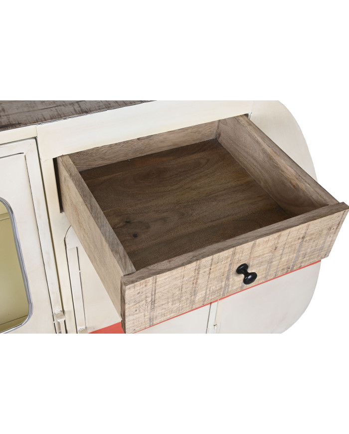 BUFFET METAL 177X41X106 CARAVANA BLANCO