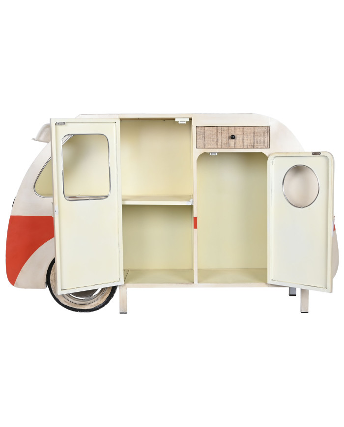 BUFFET METAL 177X41X106 CARAVANA BLANCO