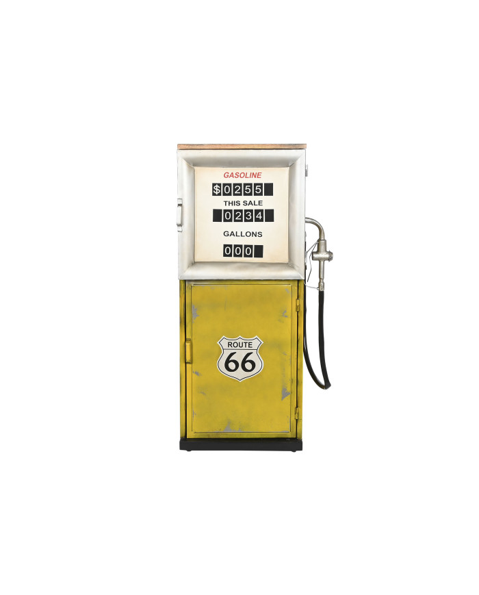ESTANTERIA METAL 58X45X134 GASOLINERA AMARILLO