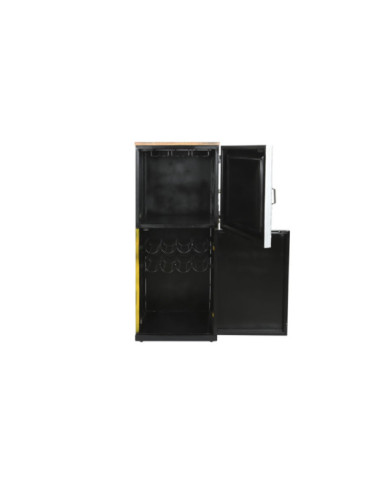 ESTANTERIA METAL 58X45X134 GASOLINERA AMARILLO