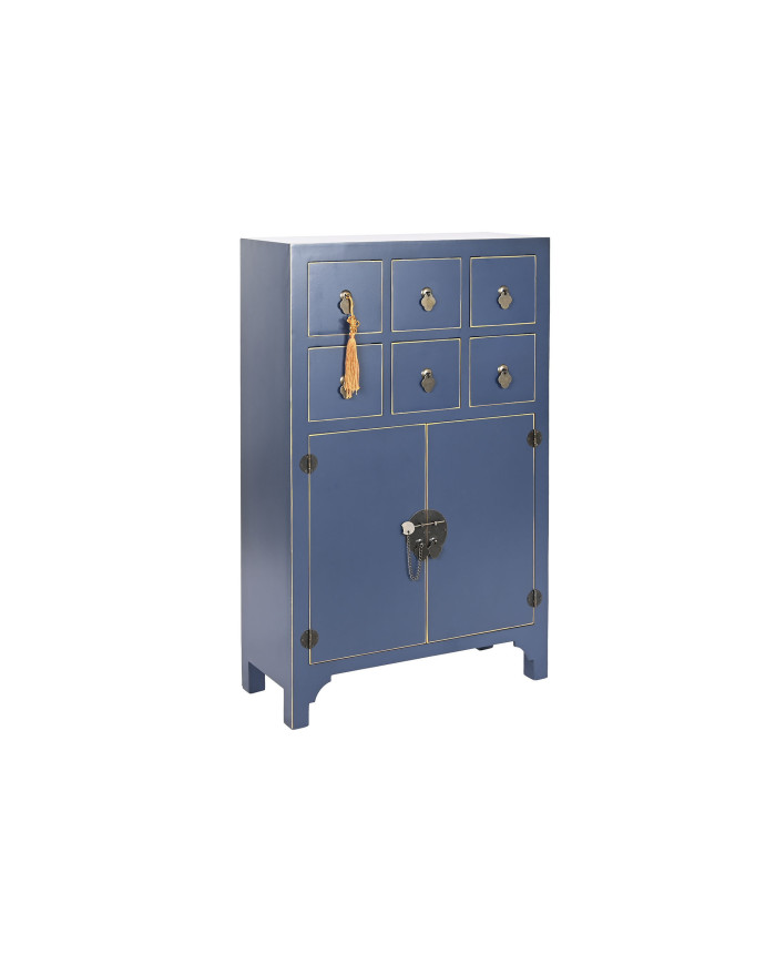 CAJONERA ABETO MDF 63X27X101 ORIENTAL AZUL