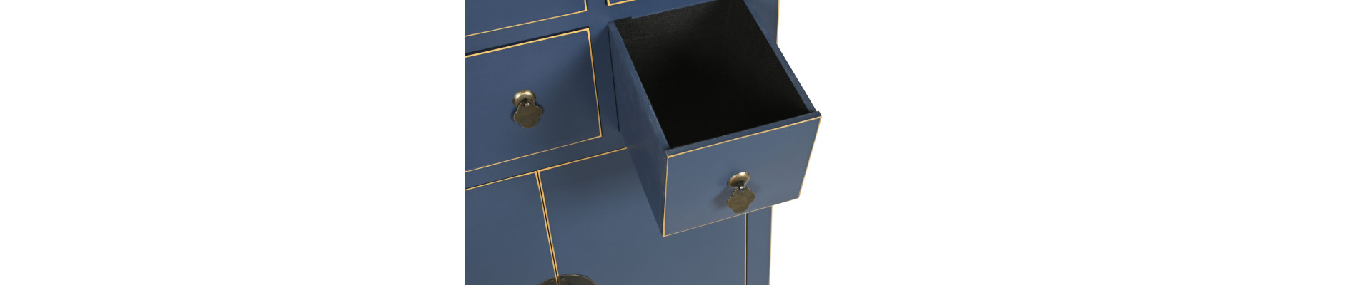 CAJONERA ABETO MDF 63X27X101 ORIENTAL AZUL