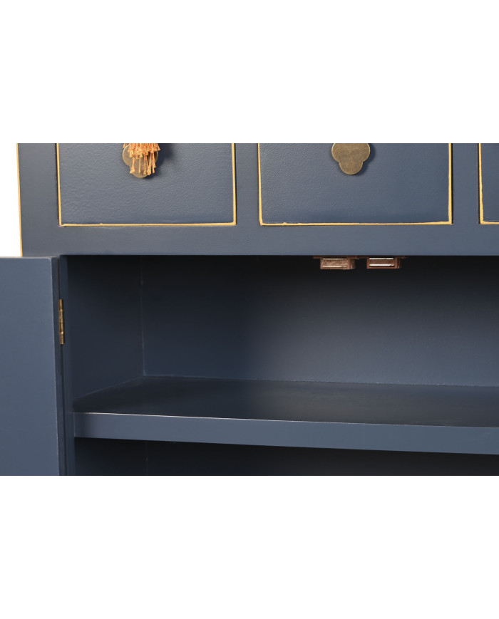 CAJONERA ABETO MDF 63X27X101 ORIENTAL AZUL