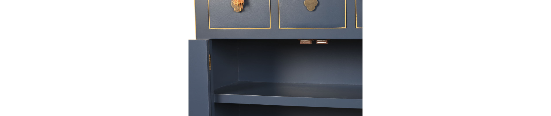 CAJONERA ABETO MDF 63X27X101 ORIENTAL AZUL