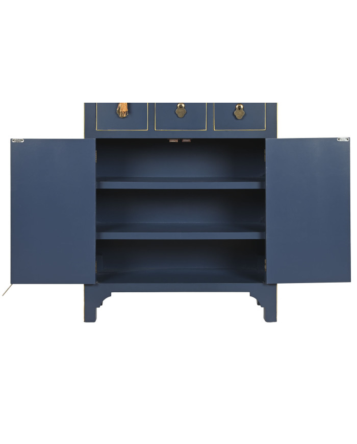 CAJONERA ABETO MDF 63X27X101 ORIENTAL AZUL