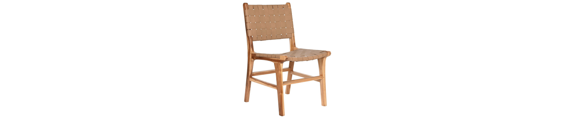 SILLA TECA RATAN SINTETICO 55X60X85 NATURAL