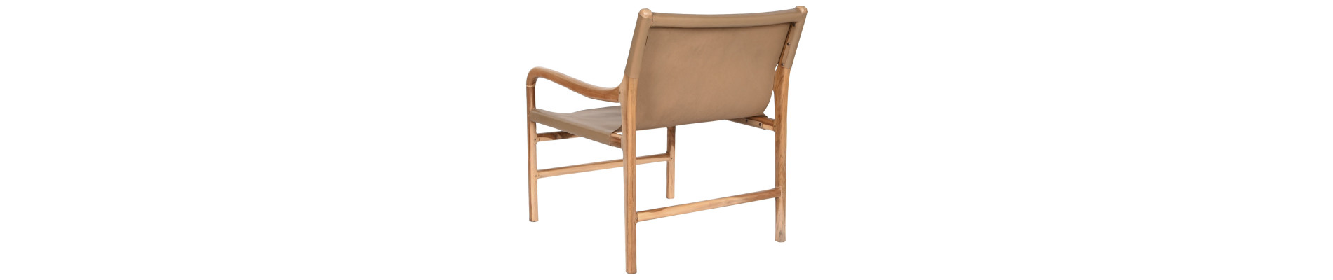 BUTACA TECA PIEL 70X73X80 MARRON