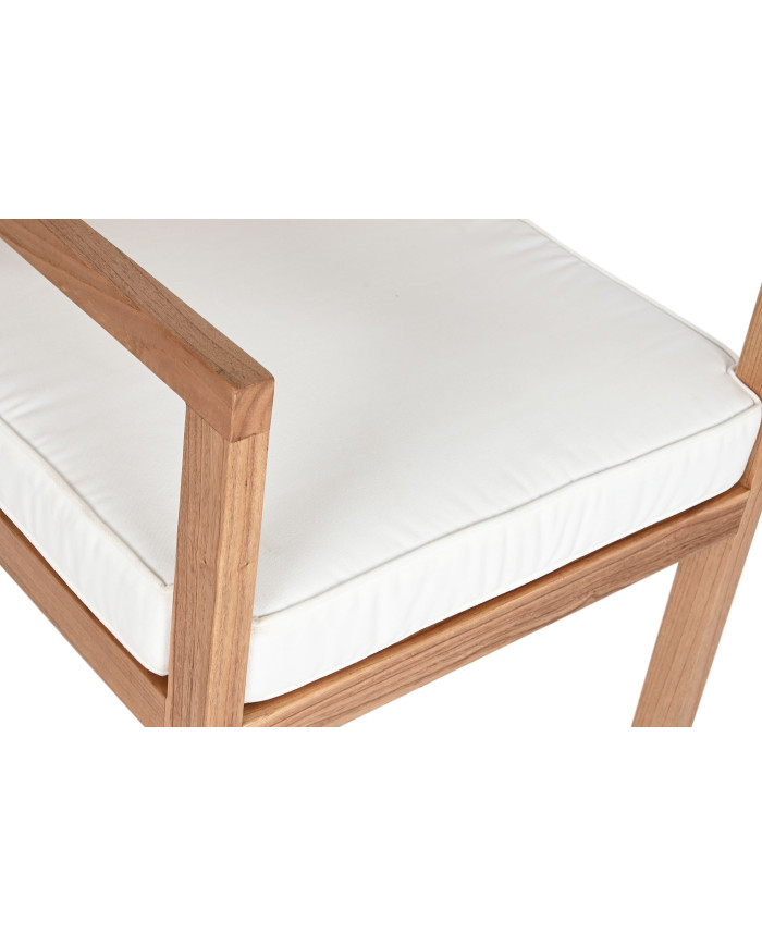 BUTACA MINDI POLIESTER 60X84X85 NATURAL