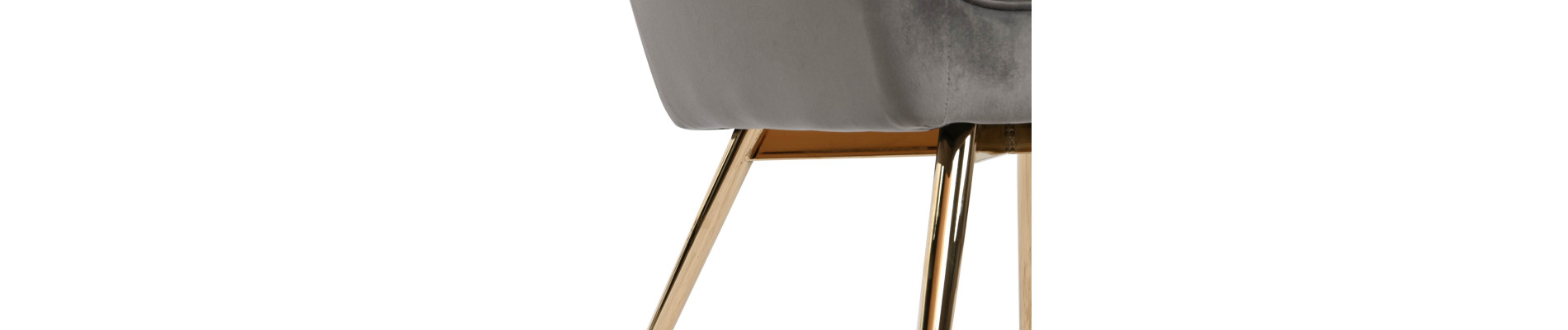 BUTACA POLIESTER METAL 74X74X90 VELVET GRIS OSCURO