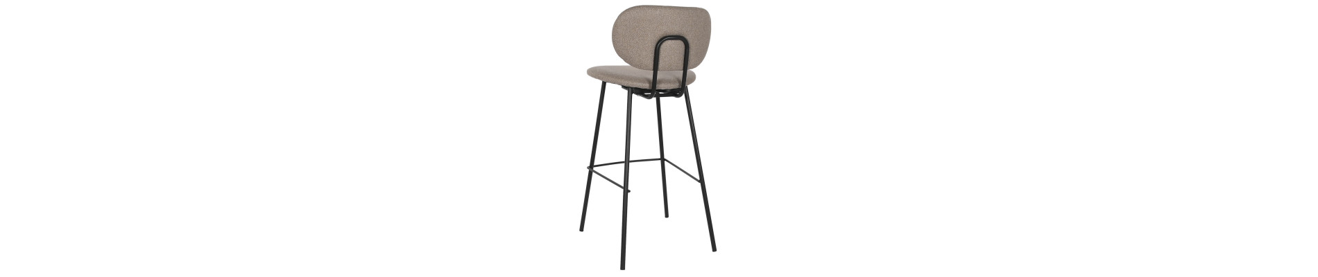 TABURETE PU METAL 50X46X101 75 BEIGE