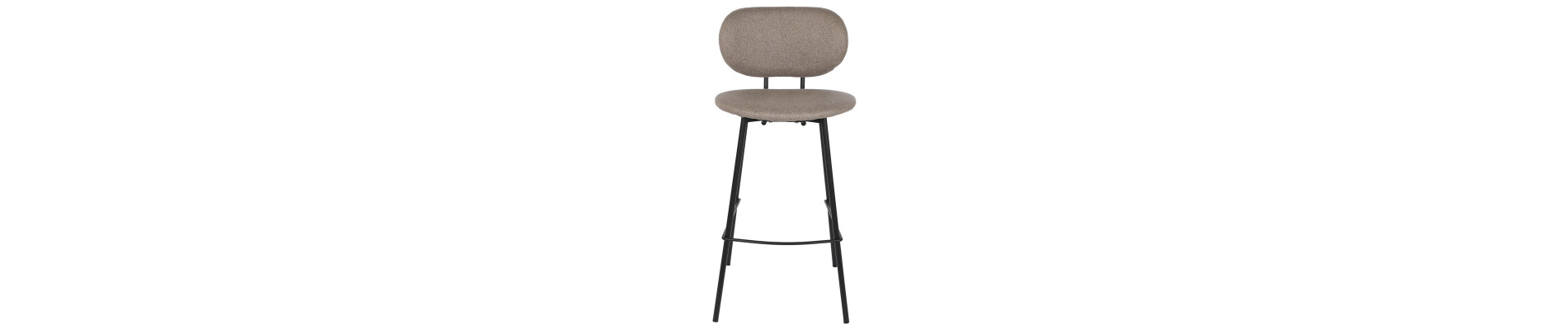 TABURETE PU METAL 50X46X101 75 BEIGE