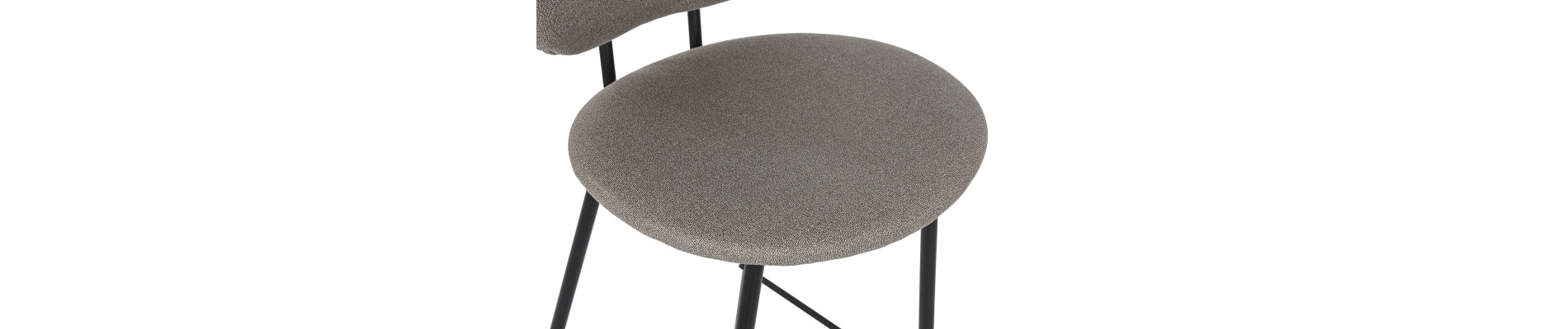 TABURETE PU METAL 50X46X101 75 BEIGE