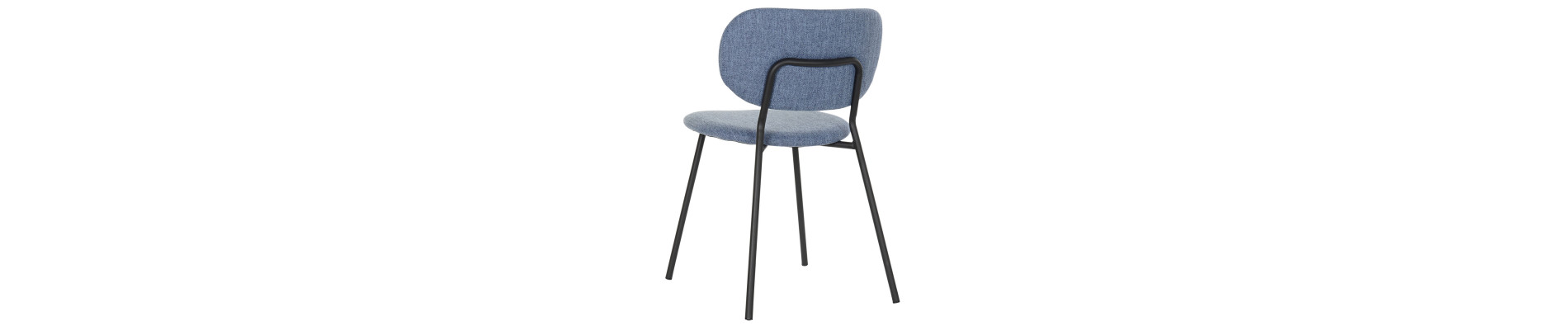 SILLA POLIESTER METAL 52X47X77 47 AZUL