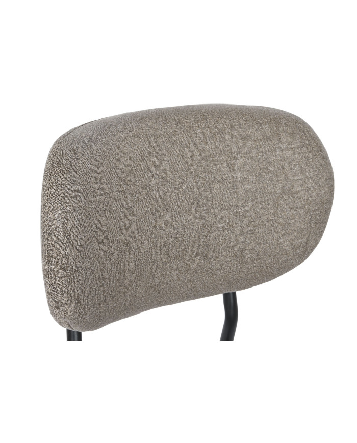 SILLA POLIESTER METAL 52X47X77 47 BEIGE