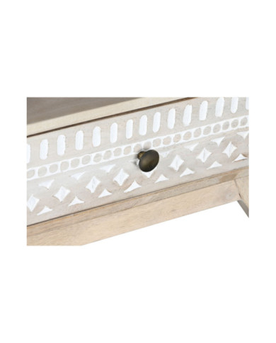 MUEBLE TV MANGO 130X40X45 CENEFA BLANCO