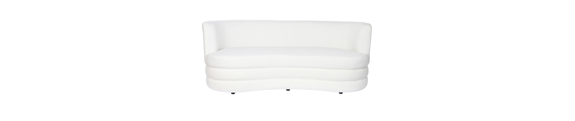 SOFA POLIESTER METAL 130X77X83 GRIS