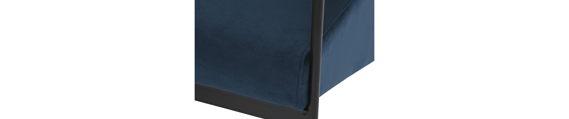 BUTACA POLIESTER METAL 55,5X72X71 AZUL