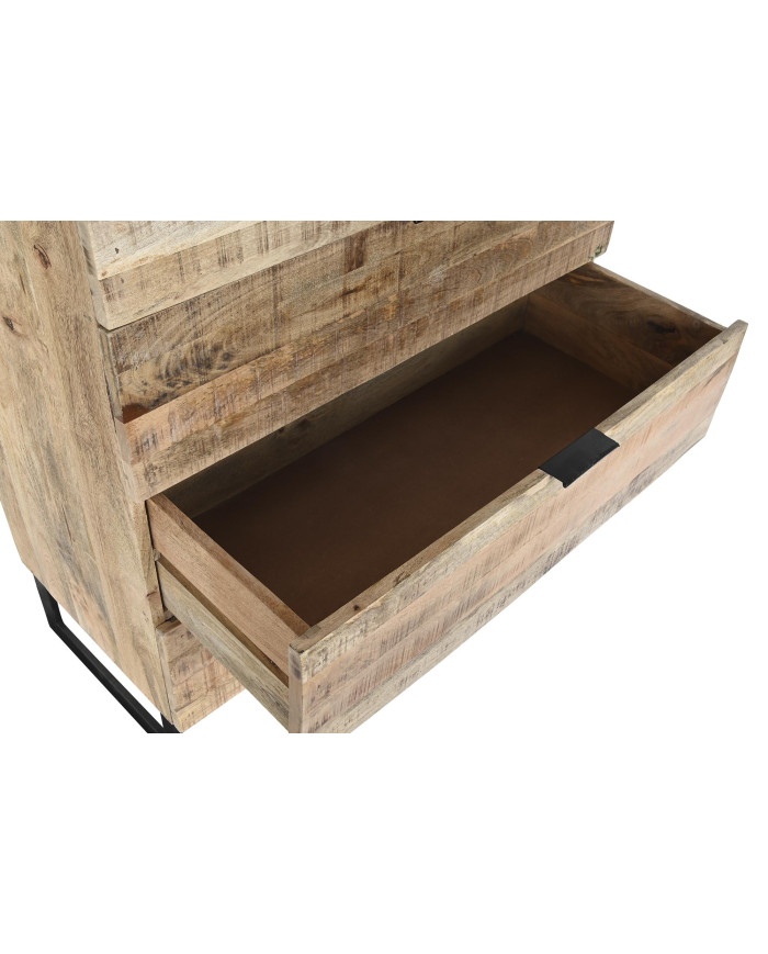 COMODA MANGO METAL 80X40X115 NATURAL NATURAL