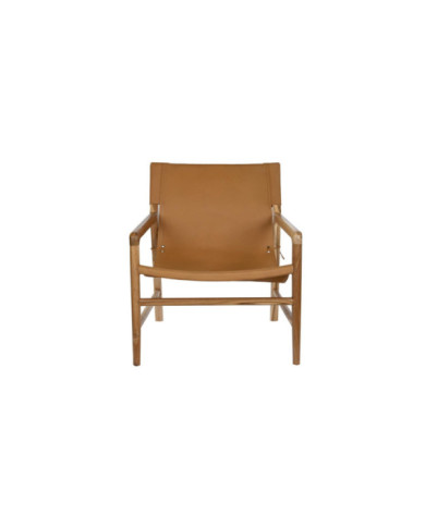 BUTACA TECA PU 66X73X77 MARRON CLARO