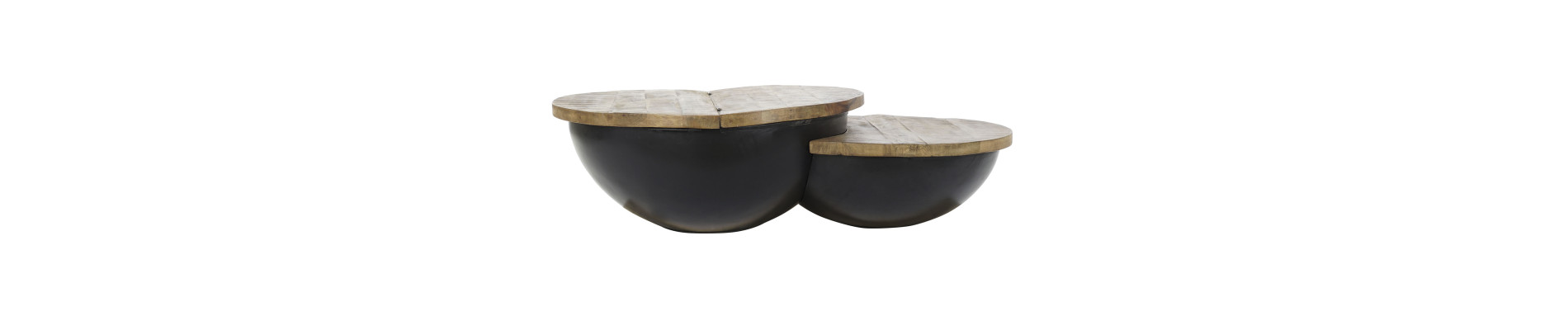 MESA CENTRO MADERA 114X76X33 MESA CAFE MADERA META