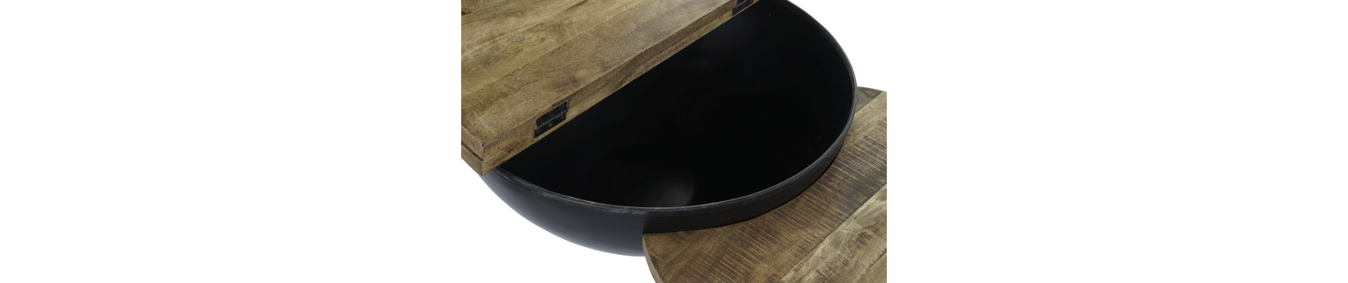 MESA CENTRO MADERA 114X76X33 MESA CAFE MADERA META