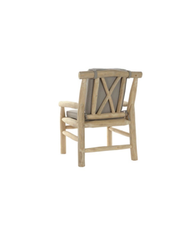 SILLON TECA POLIESTER 65X80X92 GRIS CLARO