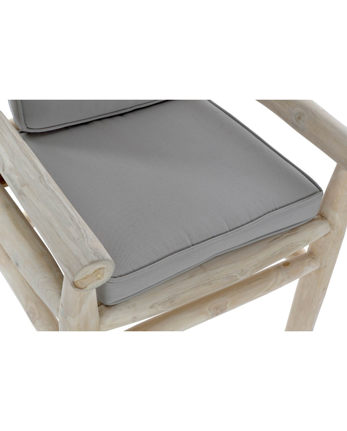 SILLON TECA POLIESTER 65X80X92 GRIS CLARO