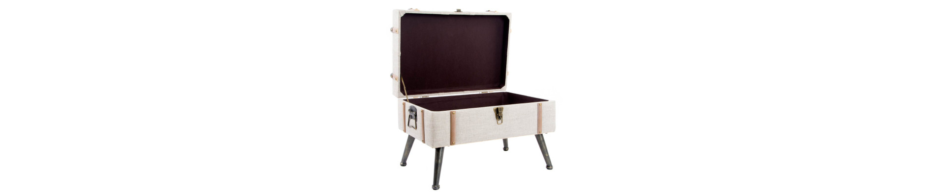 DESCALZADORA LINO MDF 62X42X43 BEIGE