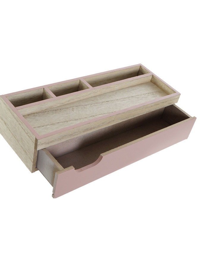 ORGANIZADOR PAULOWNIA 29X11X7 ROSA