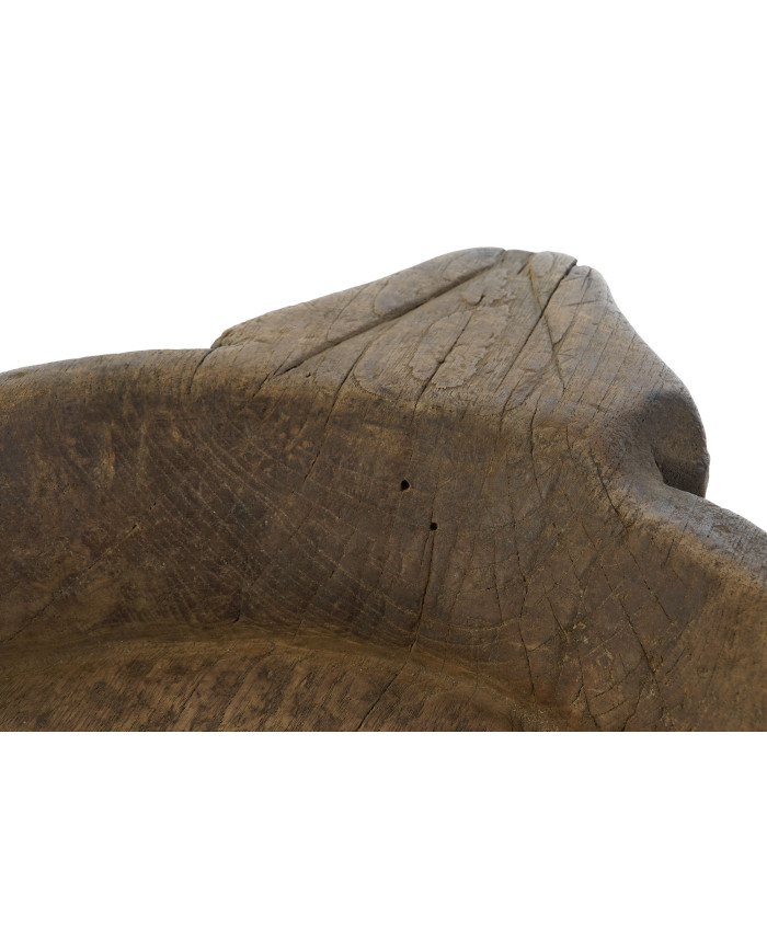 BANDEJA MADERA TECA 53X36X8 ANTIGUO 2 SURT.