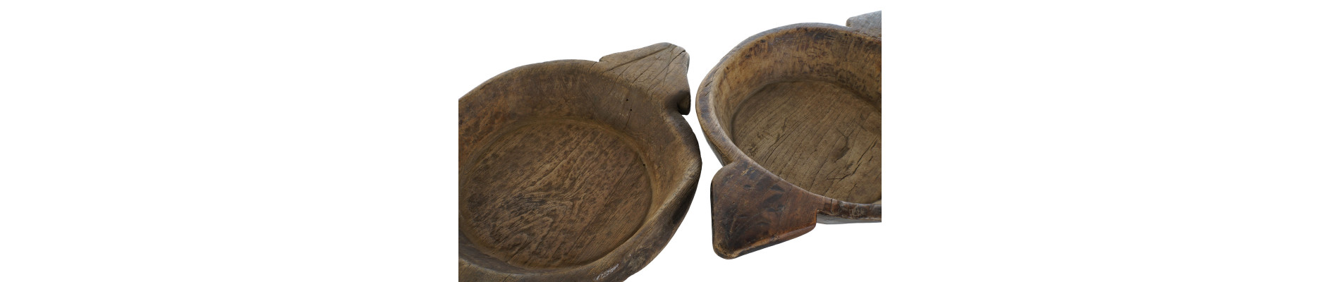 BANDEJA MADERA TECA 53X36X8 ANTIGUO 2 SURT.