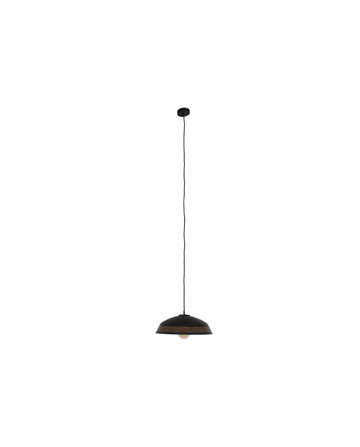LAMPARA TECHO METAL PU 42X42X24 2 SURT.