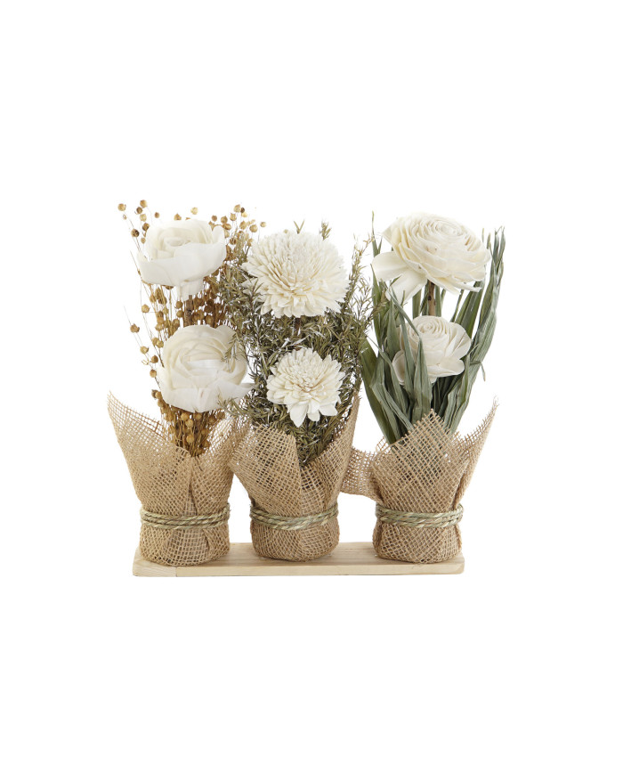PLANTA FLOR SECA 26X8X27 BEIGE