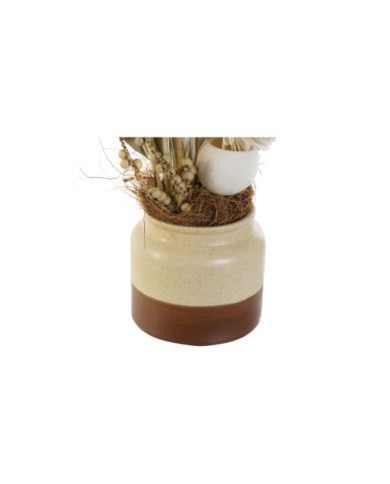 PLANTA CERAMICA FLOR SECA 25X14X35 3 SURT.