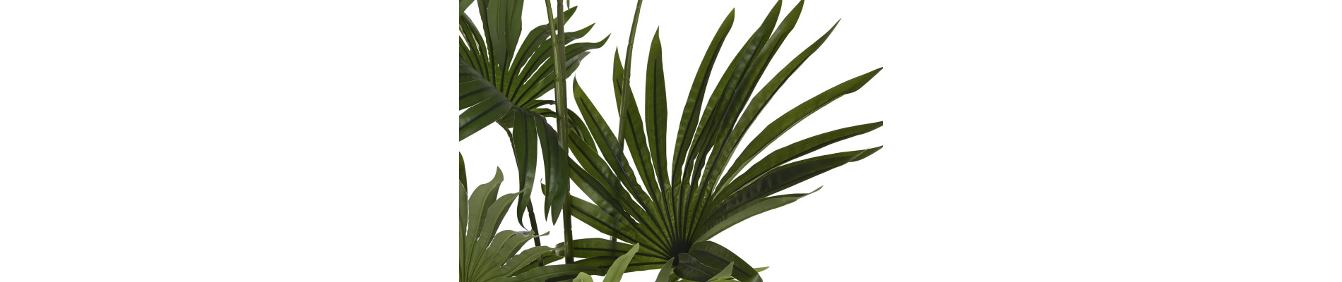 PLANTA POLIESTER PP 90X90X210 PALMERA VERDE